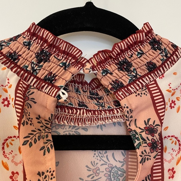 Multi Print Blouse - Picture 3 of 3